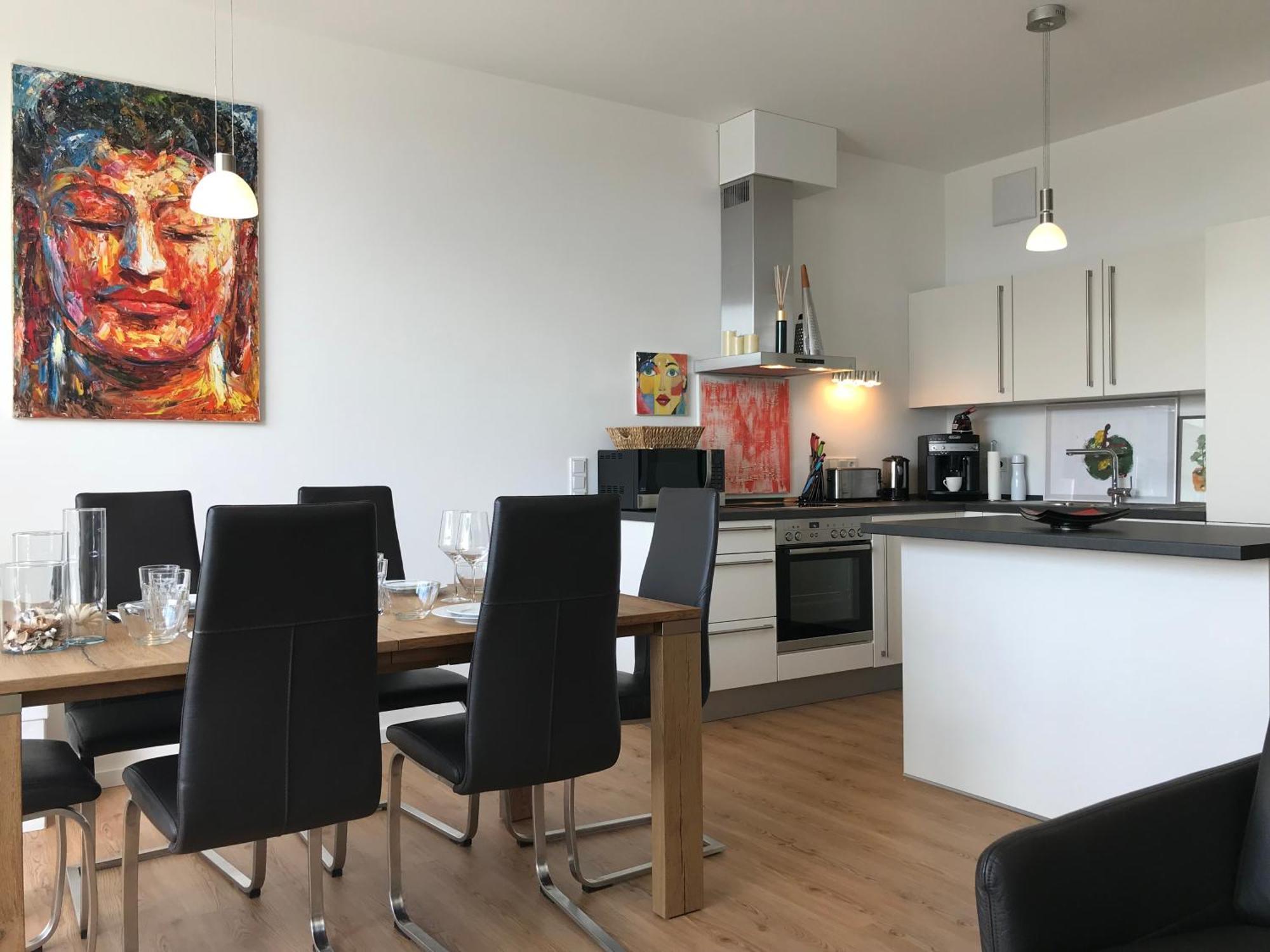 Ferienwohnung Cloud Nr 9 - 3 Zimmer Maisonette-Wohnung Mit Grossem Balkon Λιντάου Εξωτερικό φωτογραφία