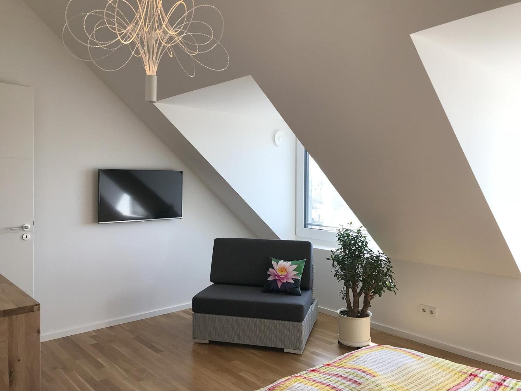 Ferienwohnung Cloud Nr 9 - 3 Zimmer Maisonette-Wohnung Mit Grossem Balkon Λιντάου Εξωτερικό φωτογραφία